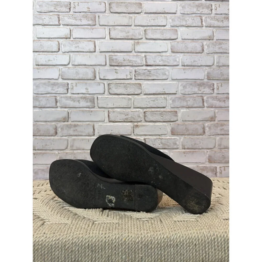 Brighton Wedges – Black, Size 8.5 – Good Condition
